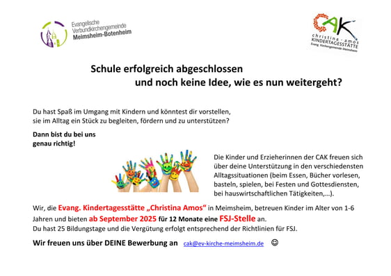 FSJ bei der CAK