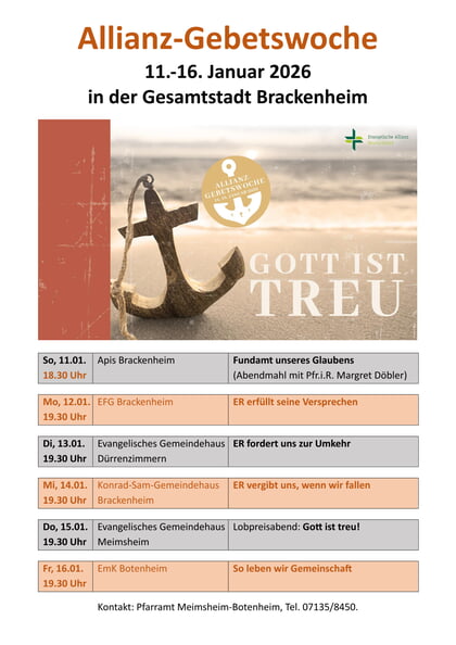 Allianz-Gebetswoche