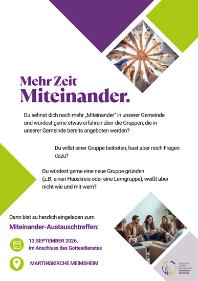 Miteinander-Austauschtreffen