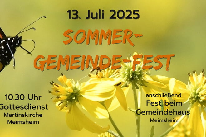 Sommer-Gemeindefest