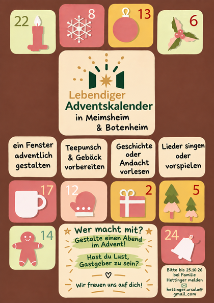 Lebendiger Adventskalender