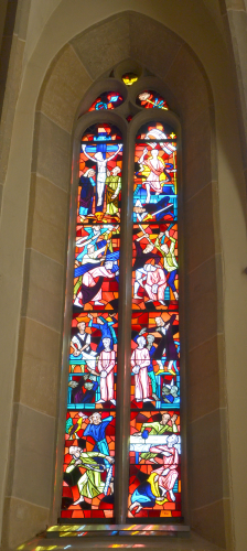 Chorfenster Martinskirche Meimsheim